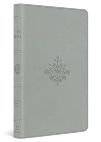 ESV Large Print Value Thinline Bible (Trutone, River Stone, Branch Design)