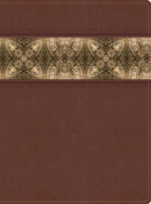 The Apologetics Study Bible, Cinnamon/Brocade LeatherTouch
