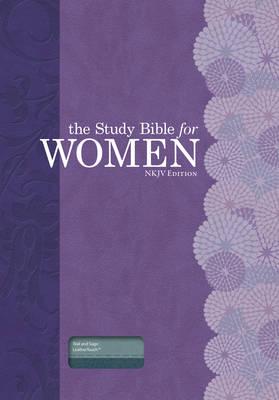 The Study Bible for Women: NKJV Edition, Teal/Sage LeatherTouch