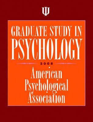 Graduate Study in Psychology 2008