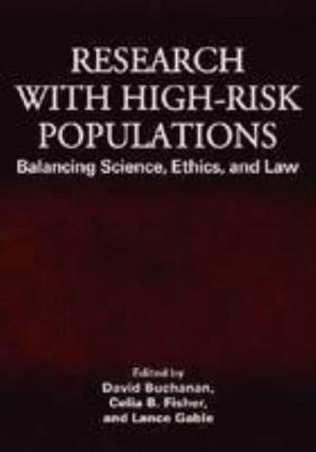 Research With High-Risk Populations