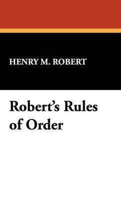 Robert's Rules of Order