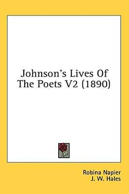 Johnson's Lives Of The Poets V2 (1890)