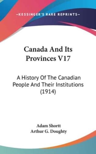 Canada And Its Provinces V17