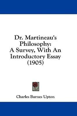 Dr. Martineau's Philosophy