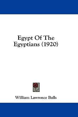 Egypt Of The Egyptians (1920)