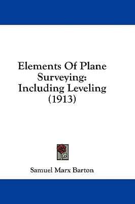 Elements Of Plane Surveying