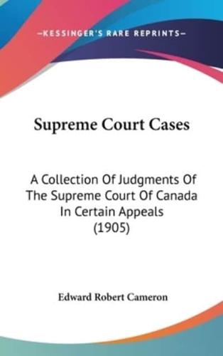 Supreme Court Cases