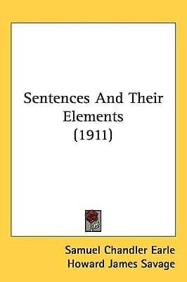 Sentences and Their Elements (1911)