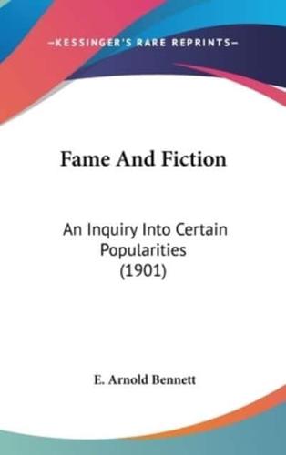 Fame And Fiction