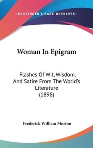Woman In Epigram