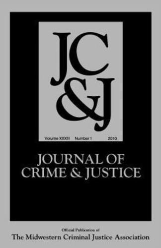 Journal of Crime and Justice, Volume 32 Number 1
