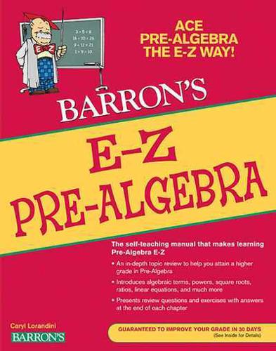 Barron's E-Z Pre-Algebra