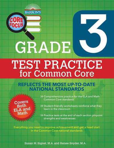 Grade 3 Test Practice for Common Core