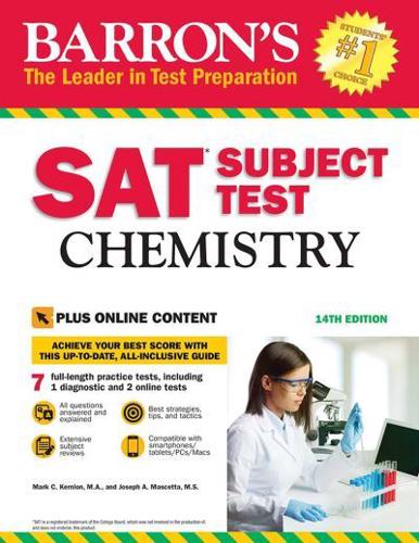 SAT Subject Test: Chemistry With Online Tests