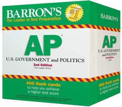Barron's AP U.S. Government and Politics Flash Cards