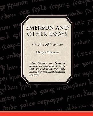 Emerson and Other Essays