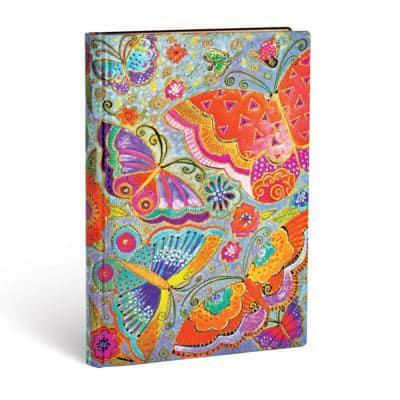 Flutterbyes Midi Unlined Softcover Flexi Journal (240 Pages)