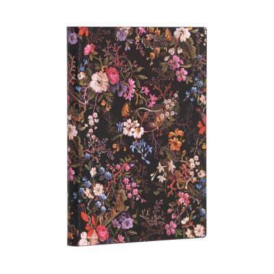 Floralia Midi Lined Softcover Flexi Journal