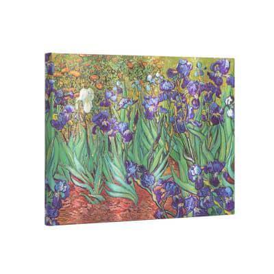 Van Gogh's Irises Unlined Guest Book