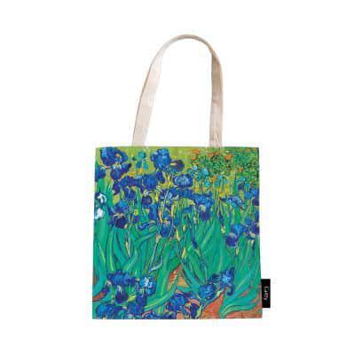 Van Gogh's Irises Canvas Bag