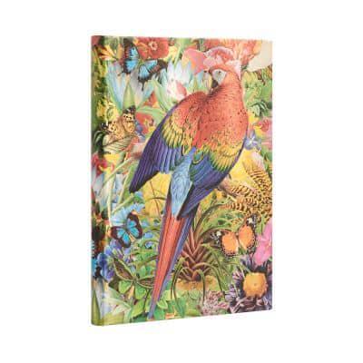 Tropical Garden (Nature Montages) Midi Lined Journal