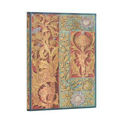 Wild Thistle (Vox Botanica) Midi Unlined Softcover Flexi Journal