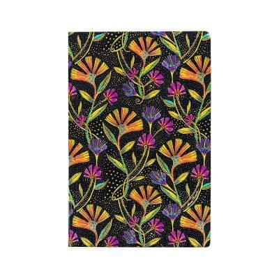 Wild Flowers (Playful Creations) Mini Lined Softcover Flexi Journal (Elastic Band Closure)