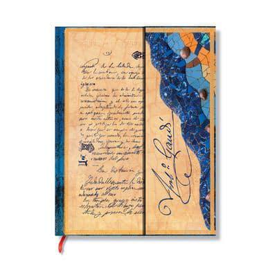 Gaudi, The Manuscript of Reus (Embellished Manuscripts Collection) Ultra Lined Hardback Journal (Elastic Band Closure)