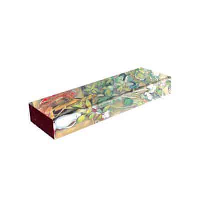 Cezanne's Terracotta Pots and Flowers Pencil Case (Wrap Closure)