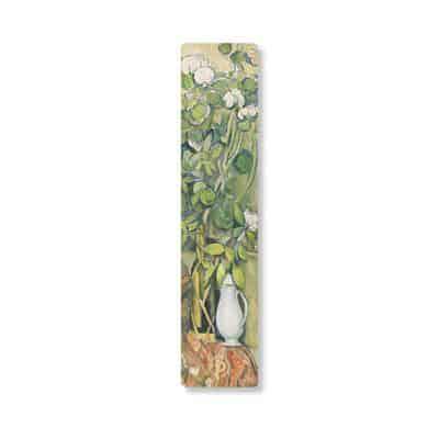 Cezanne's Terracotta Pots and Flowers Bookmark