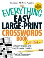 Everything Easy Large-Print Crosswords Book, Volume II