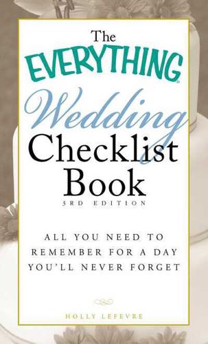The Everything Wedding Checklist