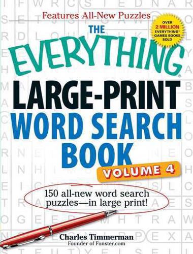 The Everything Large-Print Word Search Book, Volume IV