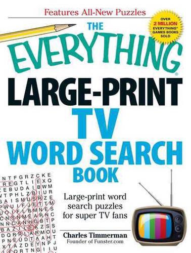 The Everything Large-Print TV Word Search Book