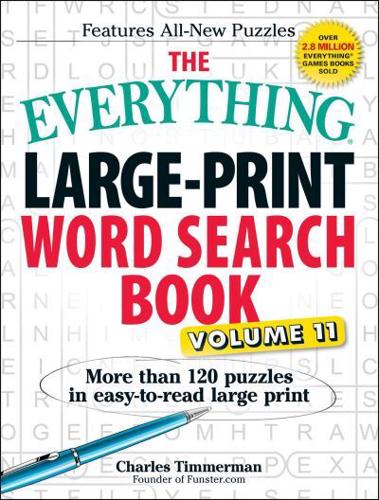 The Everything Large-Print Word Search Book, Volume 11