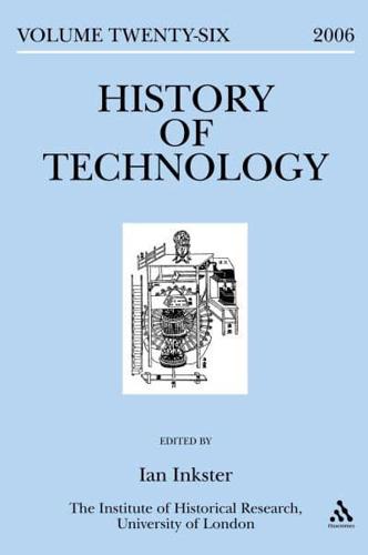 History of Technology. Vol. 26