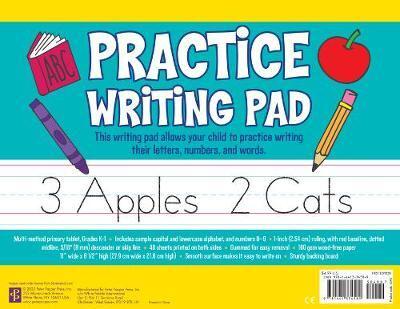 Practice Writing Pad (80 Sheets)