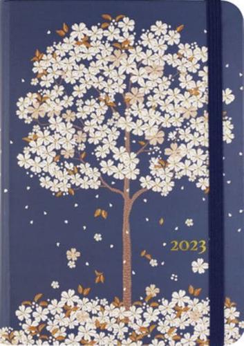 2023 Falling Blossoms Weekly Planner (16 Months, Aug 2022 to Dec 2023)