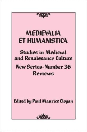 Medievalia Et Humanistica, No. 36