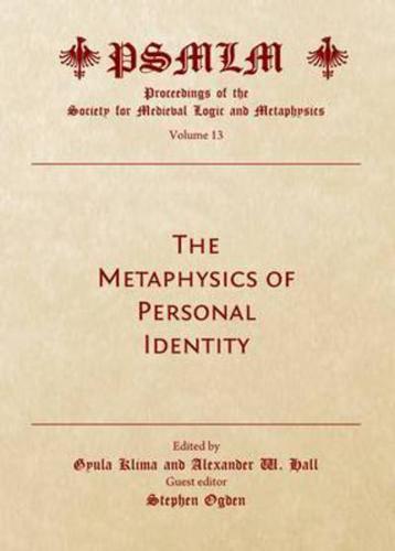 The Metaphysics of Personal Identity