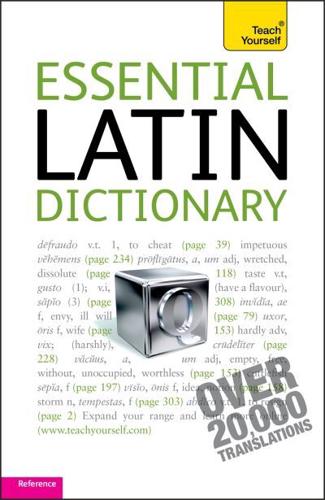 Essential Latin Dictionary