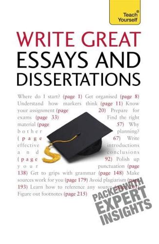 Write Great Essays and Dissertations