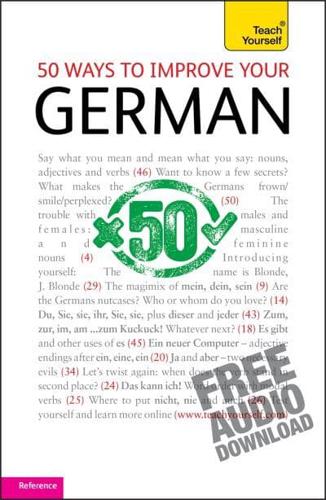 50 Ways to Improve Your German