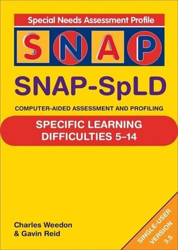 SNAP-SpLD CD-ROM V3.5 (Special Needs Assessment Profile)