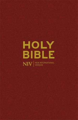 NIV Popular Burgundy Hardback Bible 20 Copy Pack