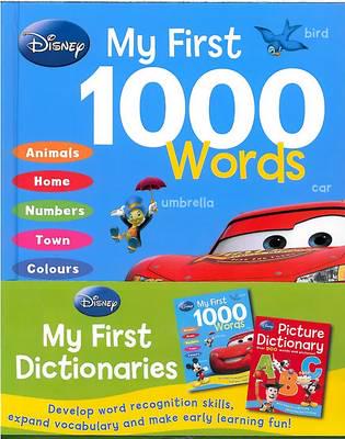 Disney Picture Dictionary & First 1000 Words Books