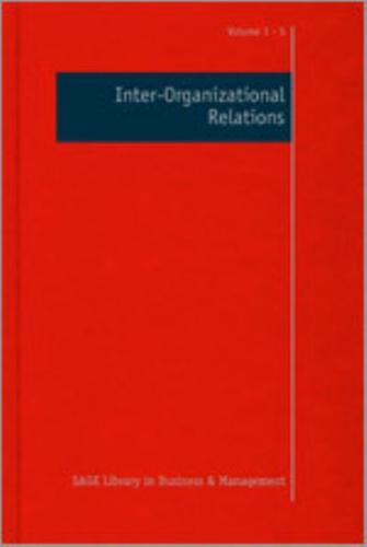 Inter-Organizational Relations