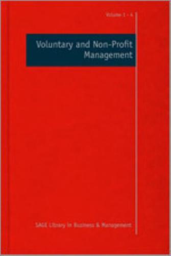 Voluntary and Non-Profit Management