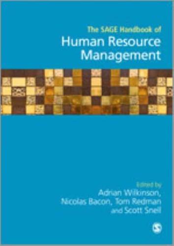 The SAGE Handbook of Human Resource Management